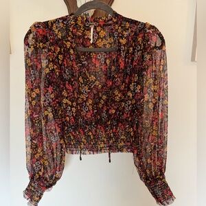Free People Women's Multi Blouse